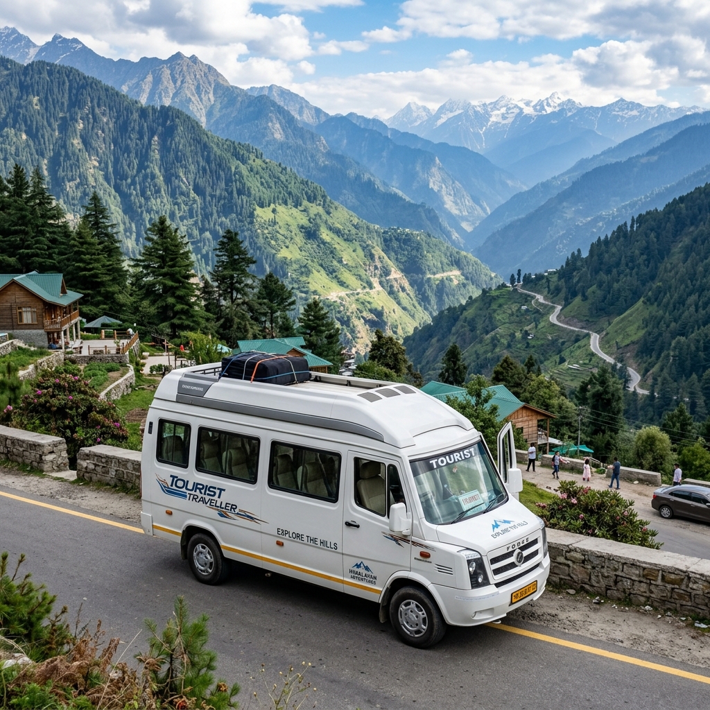12 Seater AC Tempo Traveller in Noida